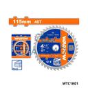Wadfow Disque bois 115mm 40d WTC1K01
