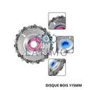 LATIMO Disque bois 115mm 3en1 ART03051