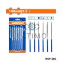 Wadfow Jeu de 6 limes 140mm WSF1606