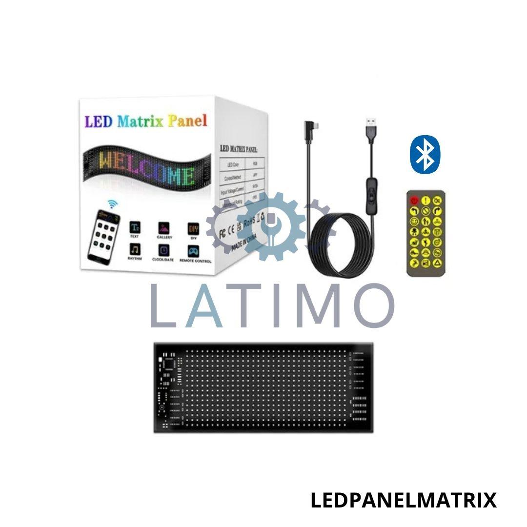 LATIMO Panneau led flexible rgb