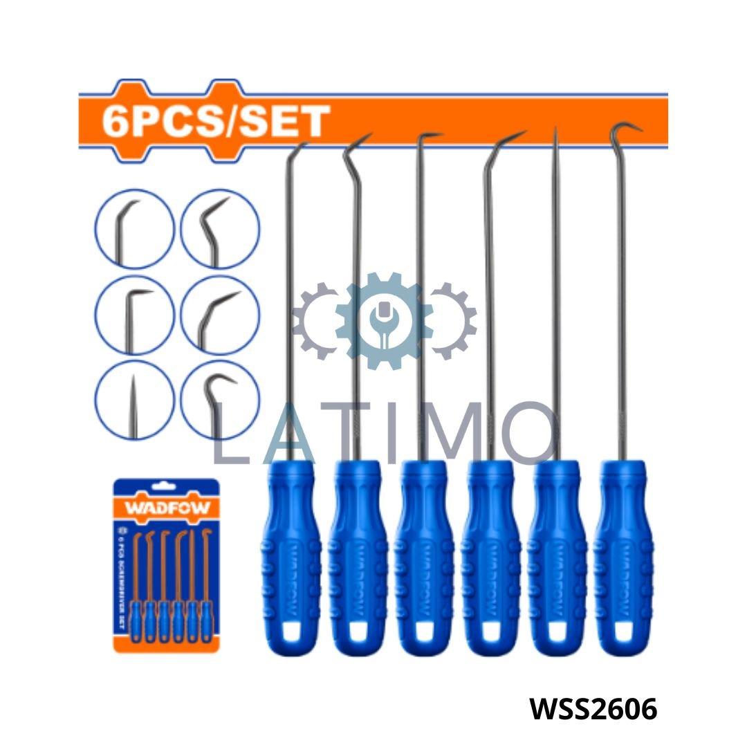 Wadfow Jeu 6 crochets 150mm WSS2606