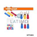 Wadfow Jeu 100 connecteur cosse a sertir WTT1B01