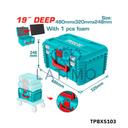 TOTAL Caisse a outil empilable TPBXS103