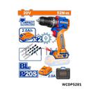 Wadfow Visseuse perceuse 52nm 20v WCDP5281