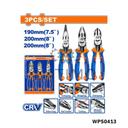 Wadfow Jeu 3 pinces multifonction WPS0413