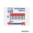 EMTOP Clous cloueur 1000p 27*2.9mm ENAL02271