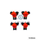 LATIMO Jeux de 4 pinces d’angle 5-22mm ART03462