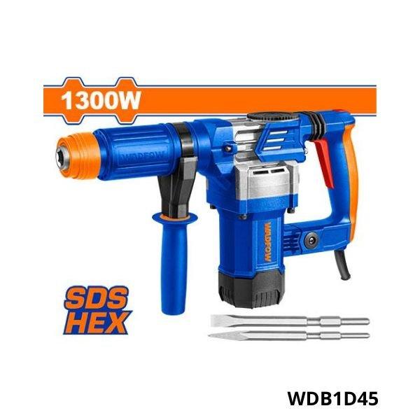 Wadfow Marteau piqueur sds hex 1300w WDB1D45