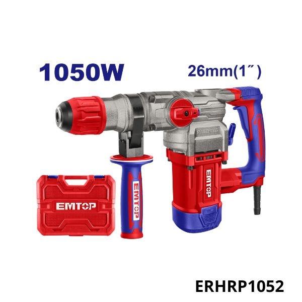 EMTOP Marteau perforateur 1050w 26mm ERHRP1052