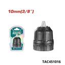 TOTAL Mandrin 10 sans clé TAC451016