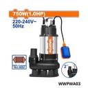 Wadfow Pompe vide cave inox 750w 1hp WWPWA03