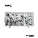 YATO Assortiment de 30 colliers de serrage YT06783