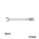 YATO Cle double fourche douille articulee 8mm YT4950