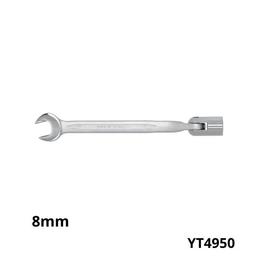 YATO Cle double fourche douille articulee 8mm YT4950