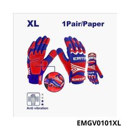 EMTOP Gants de mecanicien xl EMGV0101XL