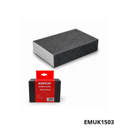 EMTOP Bloc ponçage abrasif EMUK1503