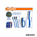 Wadfow Jeu de 5 brosses MTQ WBH4501