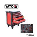 Servante d’atelier 6 tiroirs 217 outils YT55303
