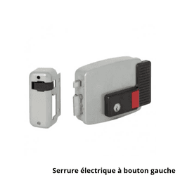 CISA Serrure électrique à bouton gauche 2-N7 ART03955