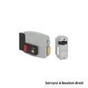 CISA Serrure électrique à bouton droite 1-N7 ART03956