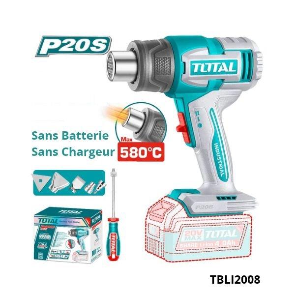 TOTAL Décapeur thermique sans batterie sans chargeur TBLI2008