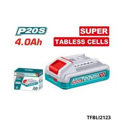 TOTAL Batterie 20v 4ah TFBLI2123