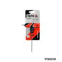 YATO Cle male poignee en t 2mm s2 YT05570