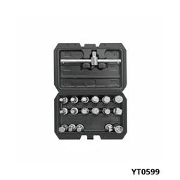 YATO Coffret 18 douilles de vidange 3 8 YT0599