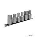 YATO Ensemble de 6 cles a manchon pour bouchon d’huile 3 8 YT05997