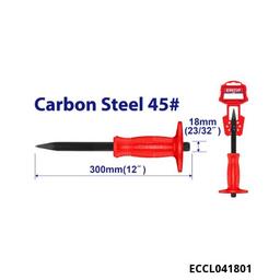 EMTOP Burin de macon pointu 300mm ECCL041801