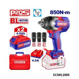 EMTOP Cle a choc 850nm 20v brushless 1 2 ECIWL2085