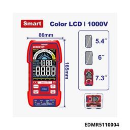 EMTOP Multimetre numerique 9999p 1000v EDMR5110004