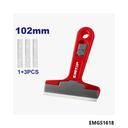 EMTOP Grattoir a vitre + 3 lames EMGS1618