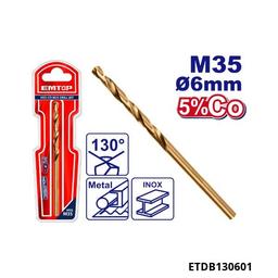 EMTOP Meche achier m35 hss 6mm ETDB130601