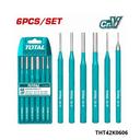 TOTAL jeu de 6 chasse goupille 152mm THT42K0606