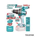 TOTAL Visseuse a percussion 166nm 20v 5ah TIDLI201668