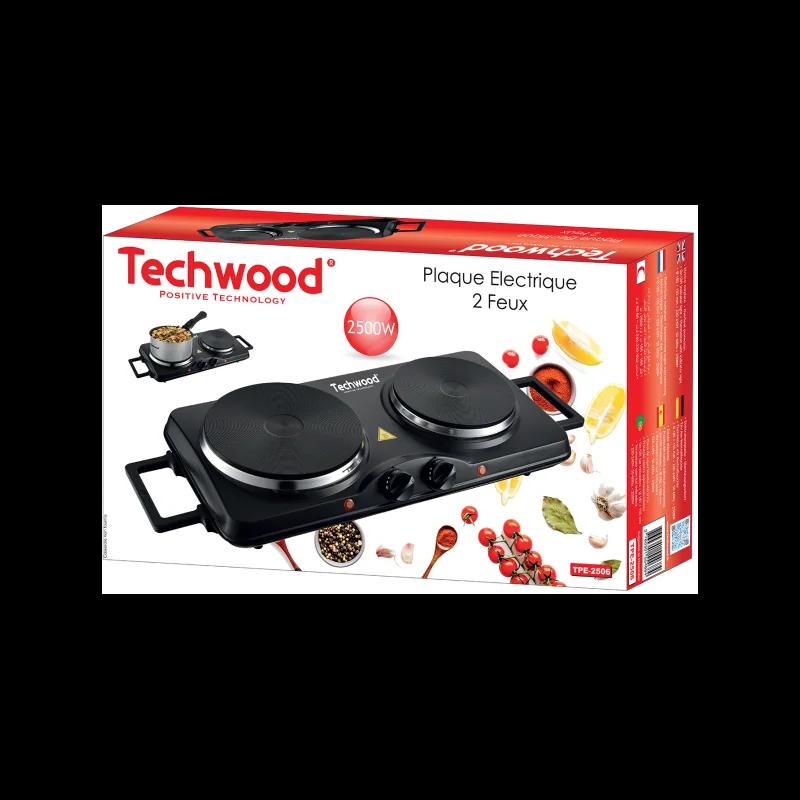 Techwood ÉLECTRIQUE 2 FEUX 2500W