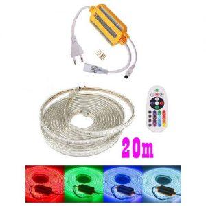 RGB Ruban Avec Commande transfo métallique