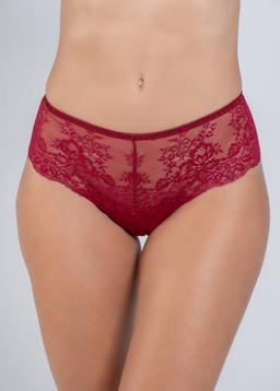 Tanga en dentelle microfibre