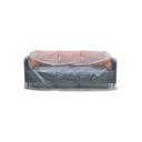 Housse 3 places en pvc transparent 230x100x80
