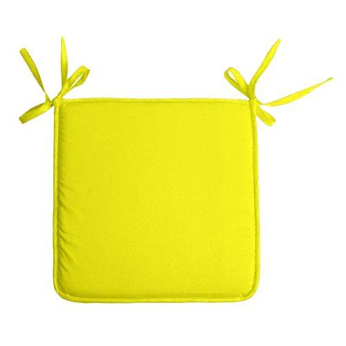 Galette de chaise arrondi imperméable-38x38cm