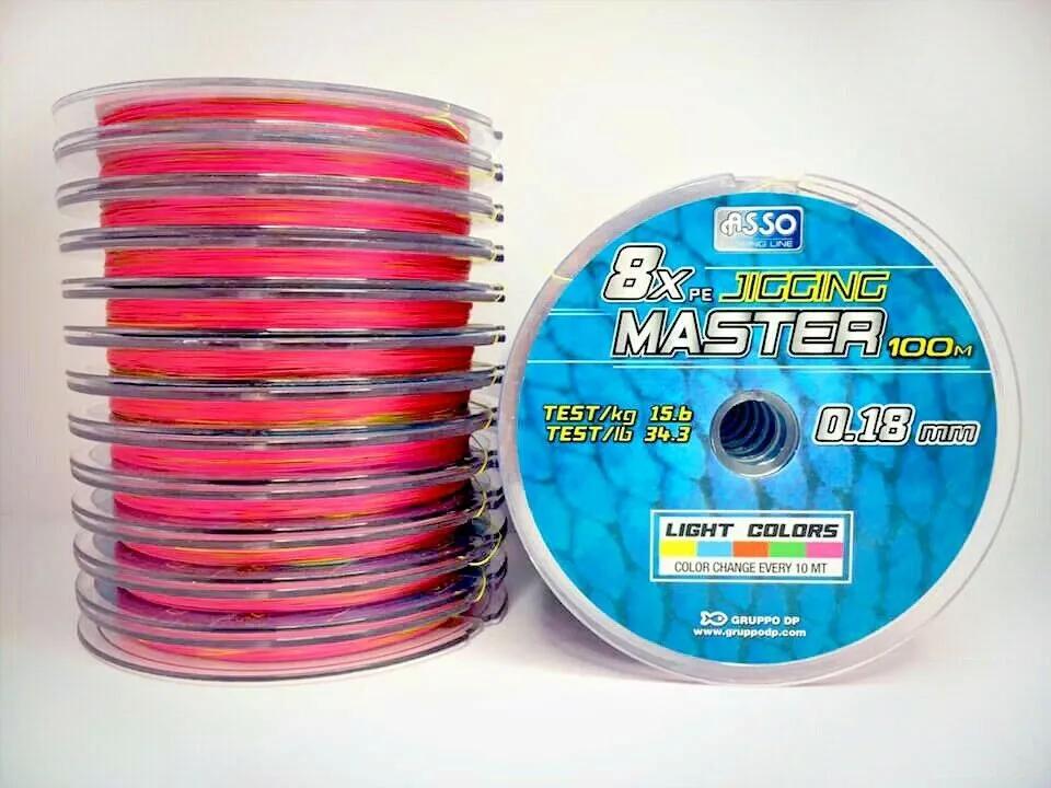 ASSO 8X PE JIGGING MASTER 100m
