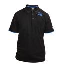 Okuma motif short sleeve polo shirt
