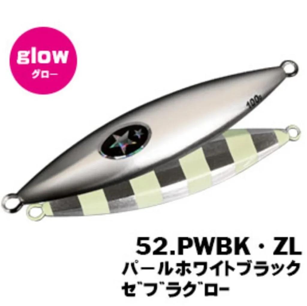 XESTA Metal Jig Flap SJ&SLJ 60g 52.Pearl Zebra Glow