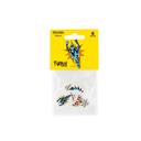Dunlop BL100P1.14, Pack de 6 médiators Forbes, 1.14mm