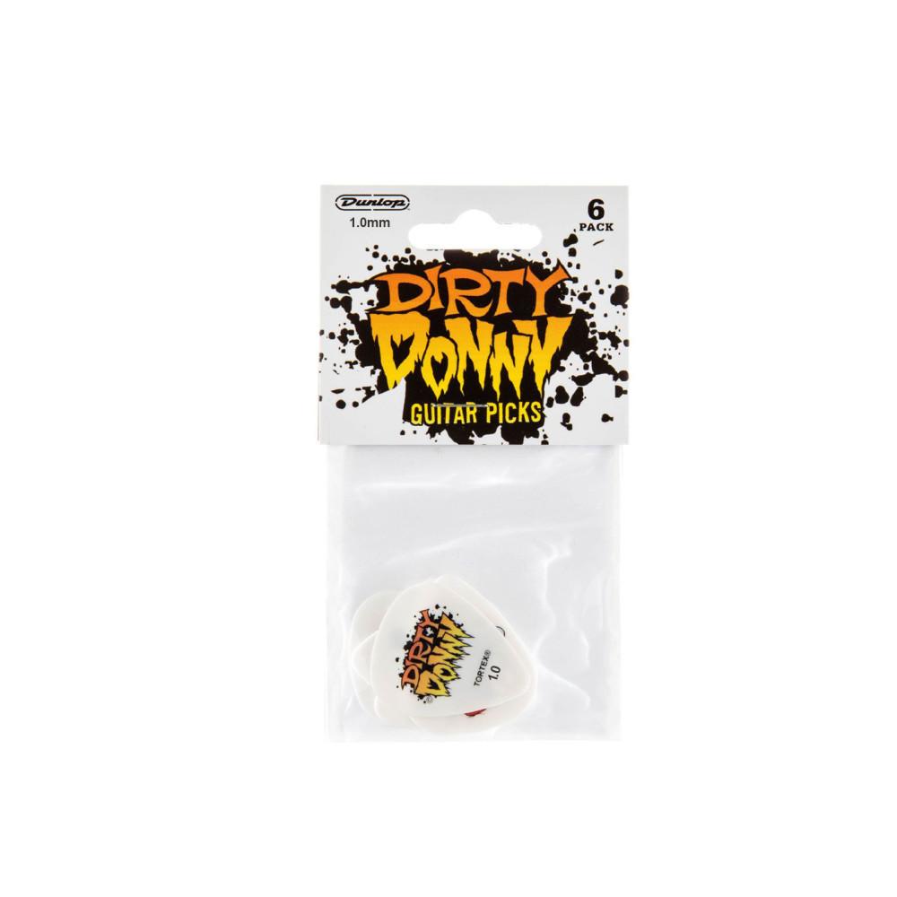 Dunlop BL111P, Pack de 6 médiators Dirty Donny, 1.0mm