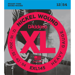 EXL145 Cordes Guitare électrique Heavy 12-54