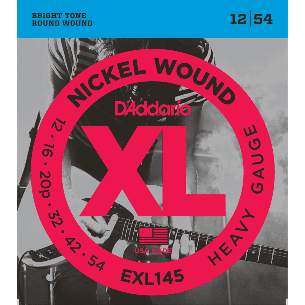 EXL145 Cordes Guitare électrique Heavy 12-54