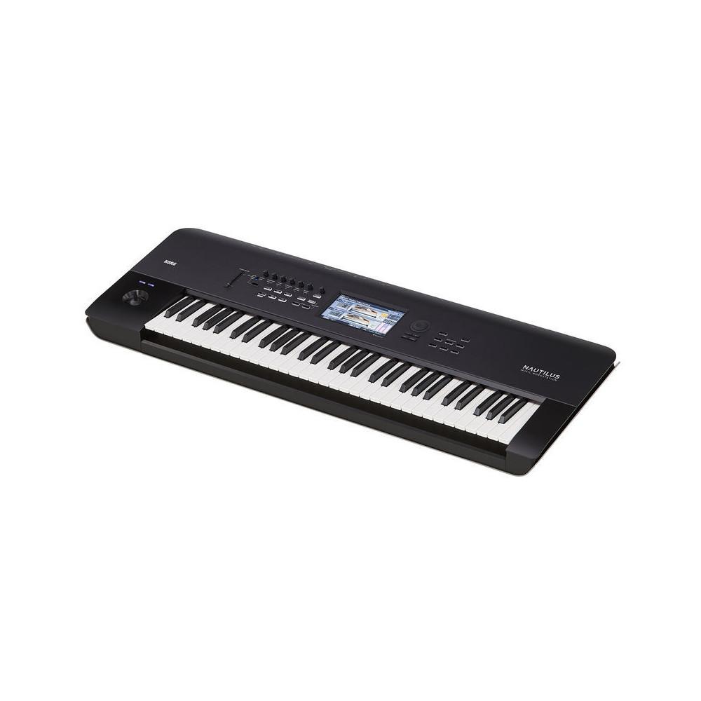 Korg Nautilus 61, Workstation 61 notes