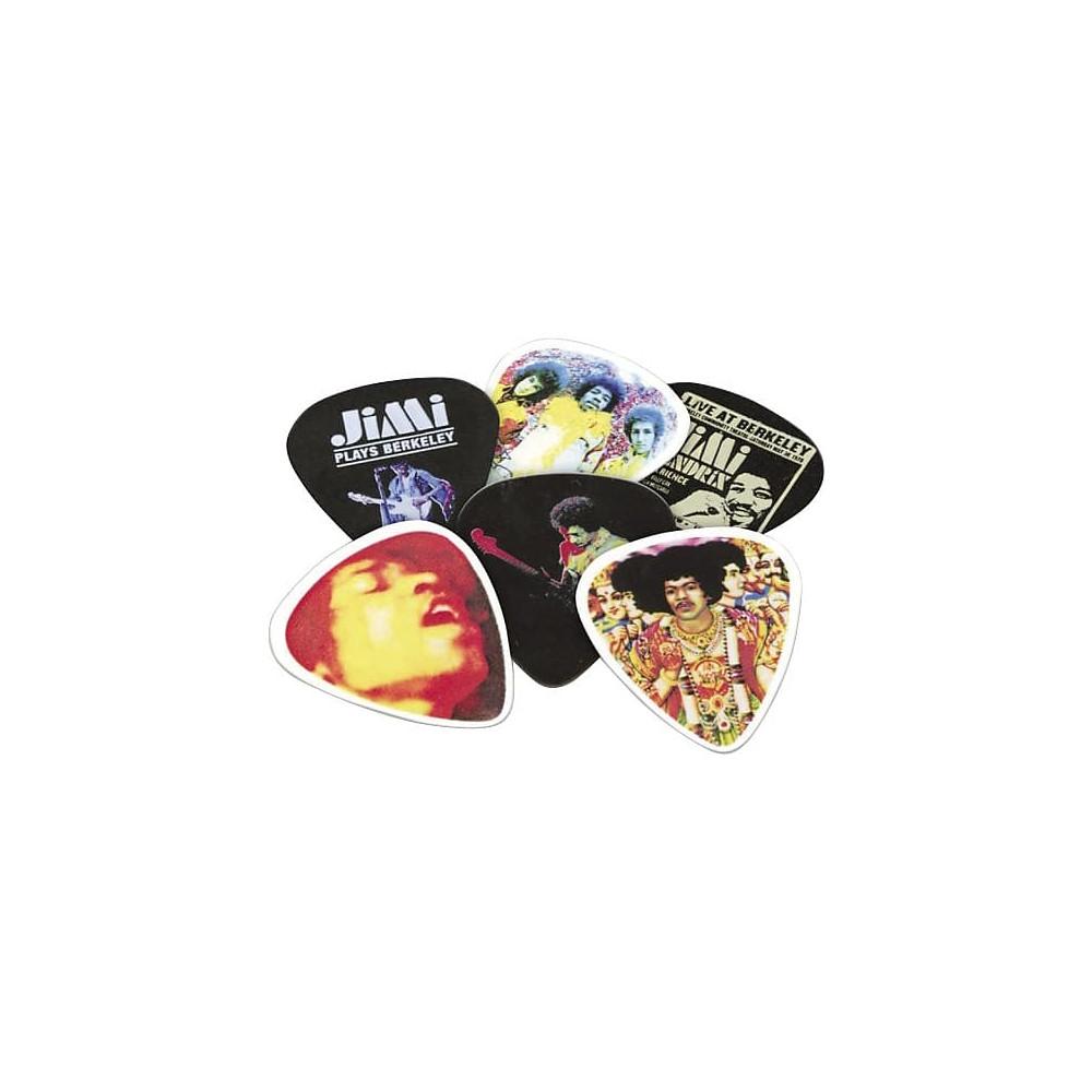 Dunlop JHP01M, Pack de 6 médiators Jimi Hendrix Signature